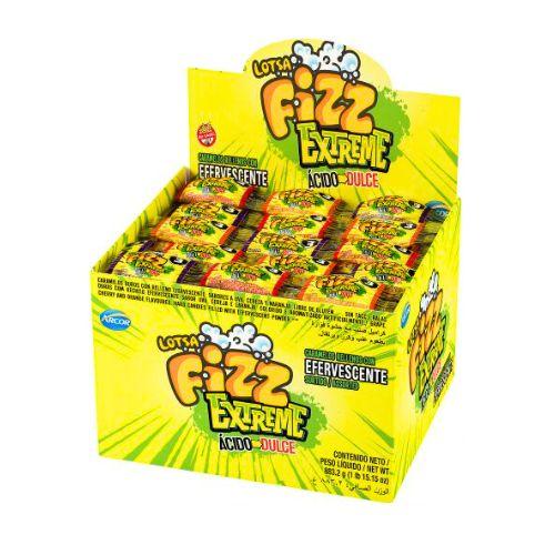 Caramelos FIZZ Extreme Lotsa Acido Dulce, display x 48uni